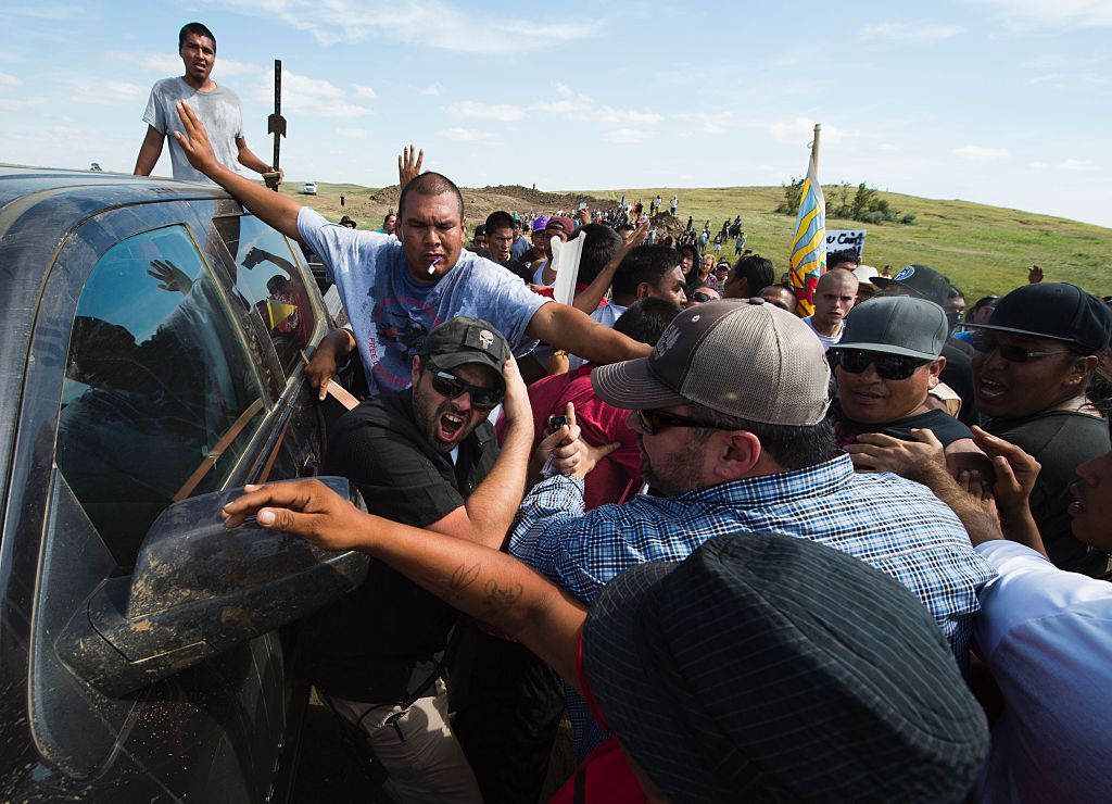 A federal judge has denied the request to stop the Dakota Access pipeline despite ongoing protests.