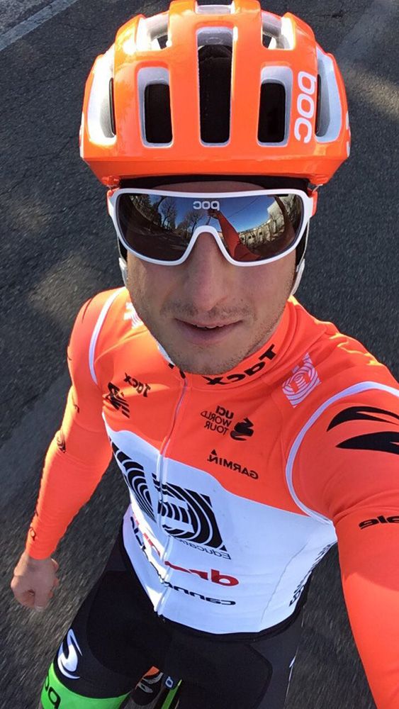 Sacha Modolo shows off his new EF Education First-Drapac colours