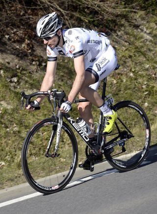 Christophe Laborie escapes on stage one of the 2014 Paris-Nice