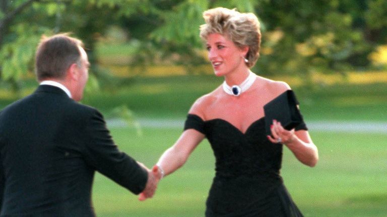 Princess Diana 'revenge dress' The Crown