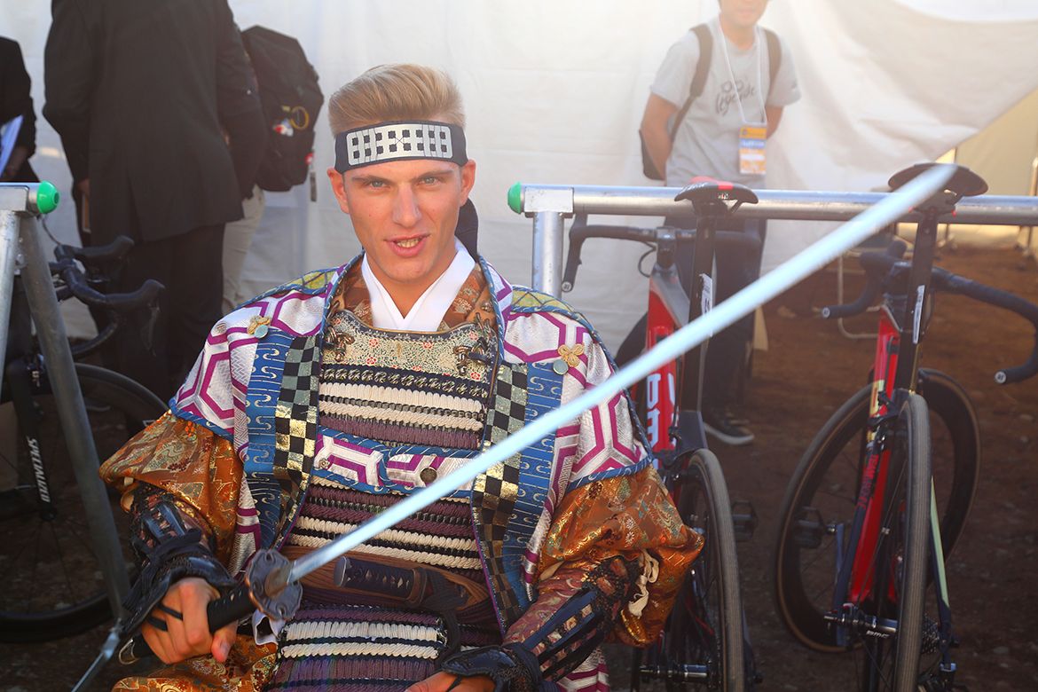Marcel Kittel puts his game face on