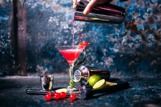Cosmopolitan classic cocktail