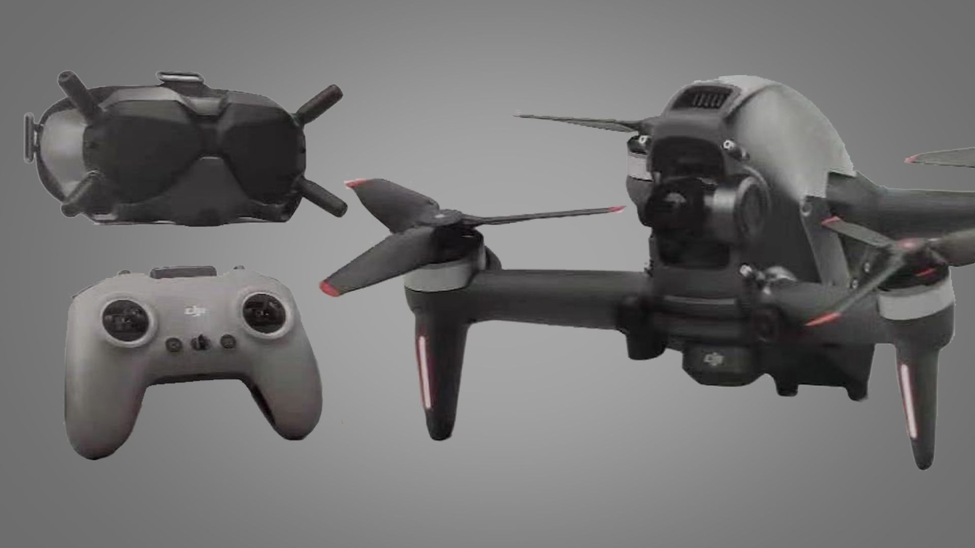 Rumored DJI FPV drone revealed in full in unboxing video TechRadar