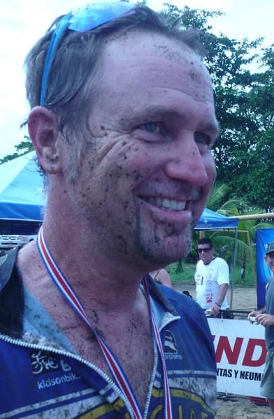 Chris Carmichael after the finish of La Ruta