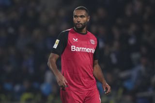 Jonathan Tah in action for Bayer Leverkusen as Manchester United monitor his progress