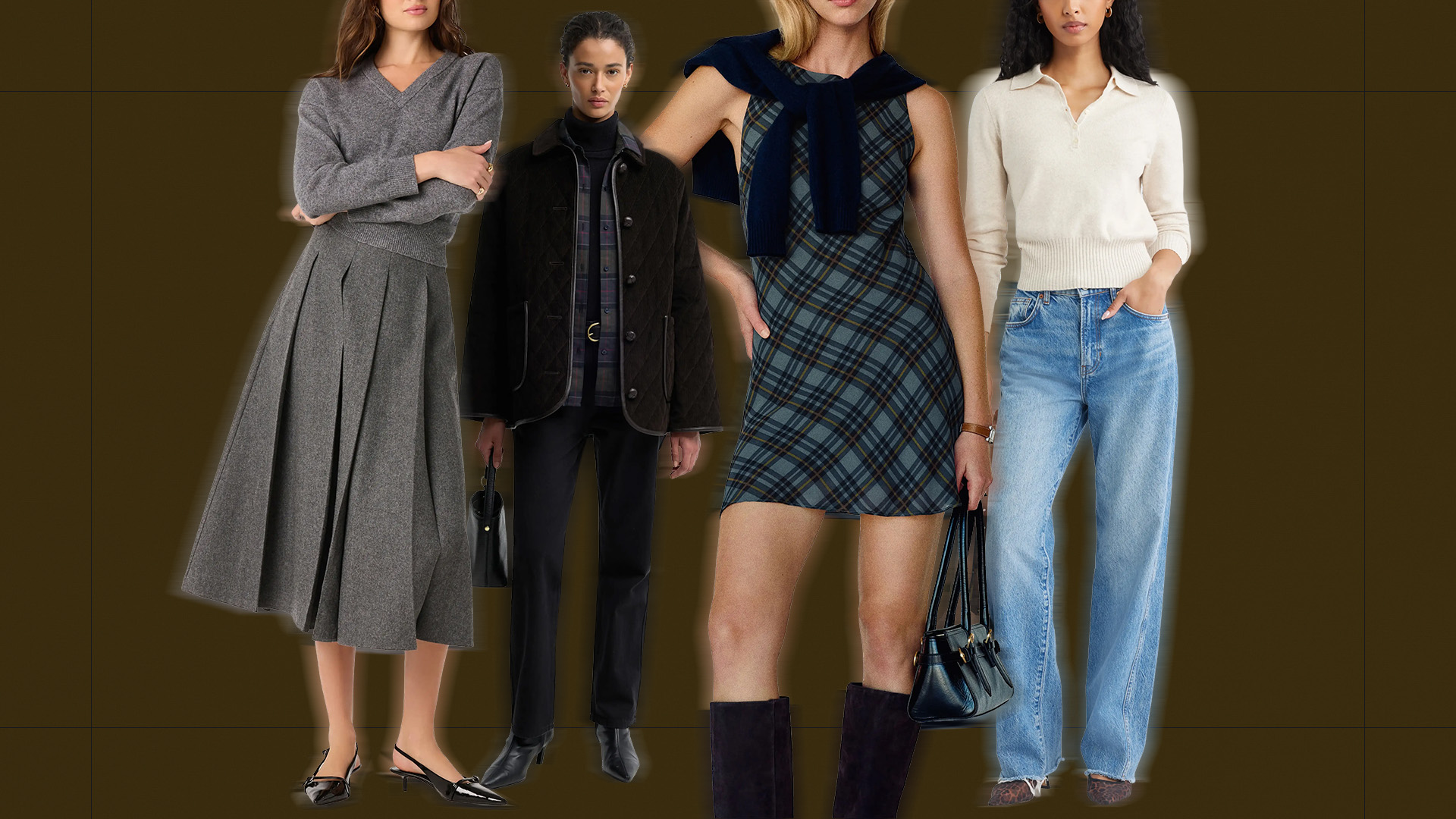 Collage of Nordstrom E Commerce Imagery