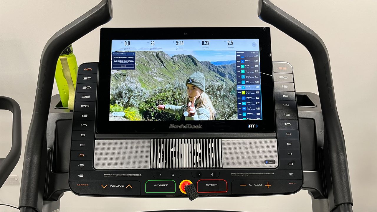 NordicTrack 2950 Commercial reivew: Image of NordicTrack being tested