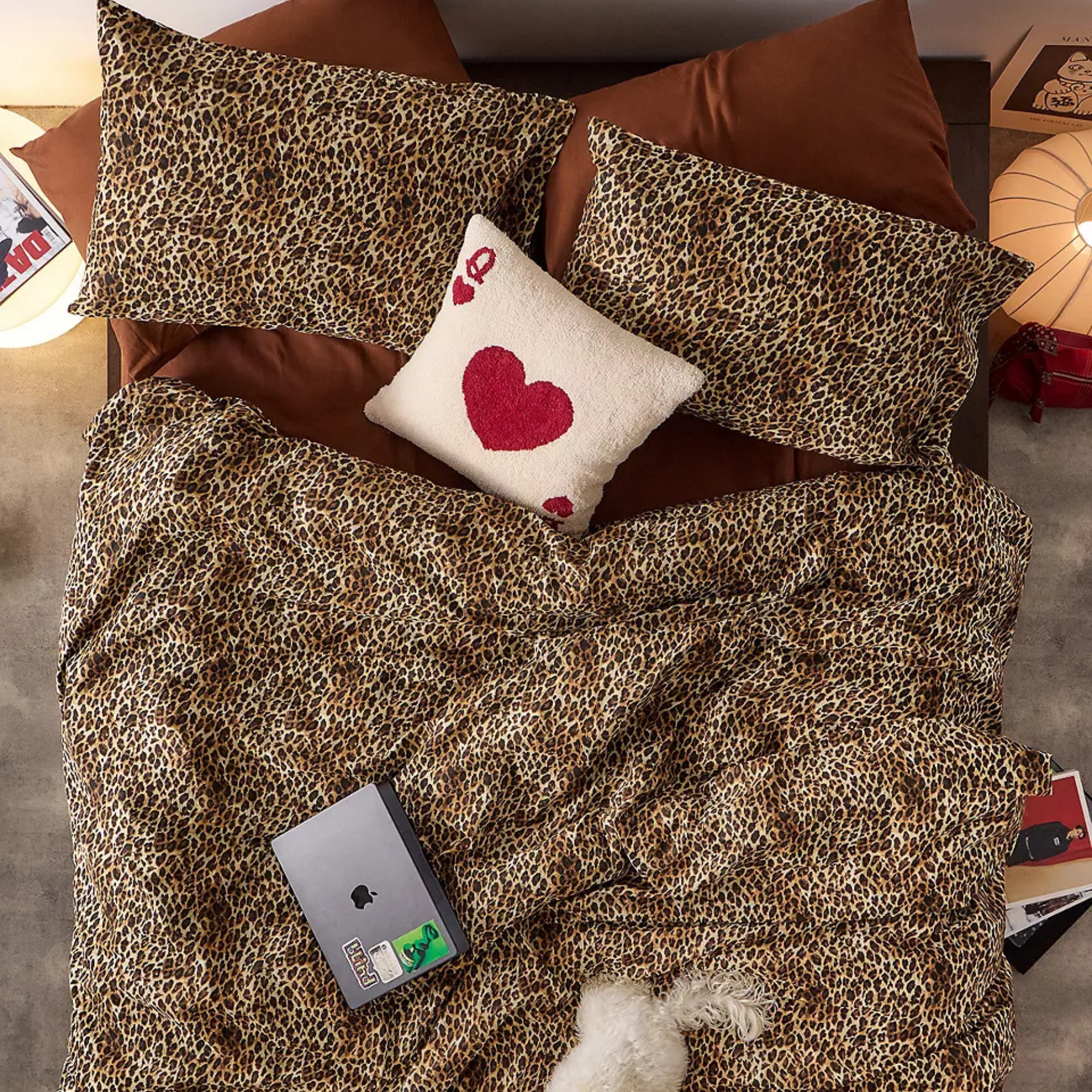 Leopard Print Duvet Set