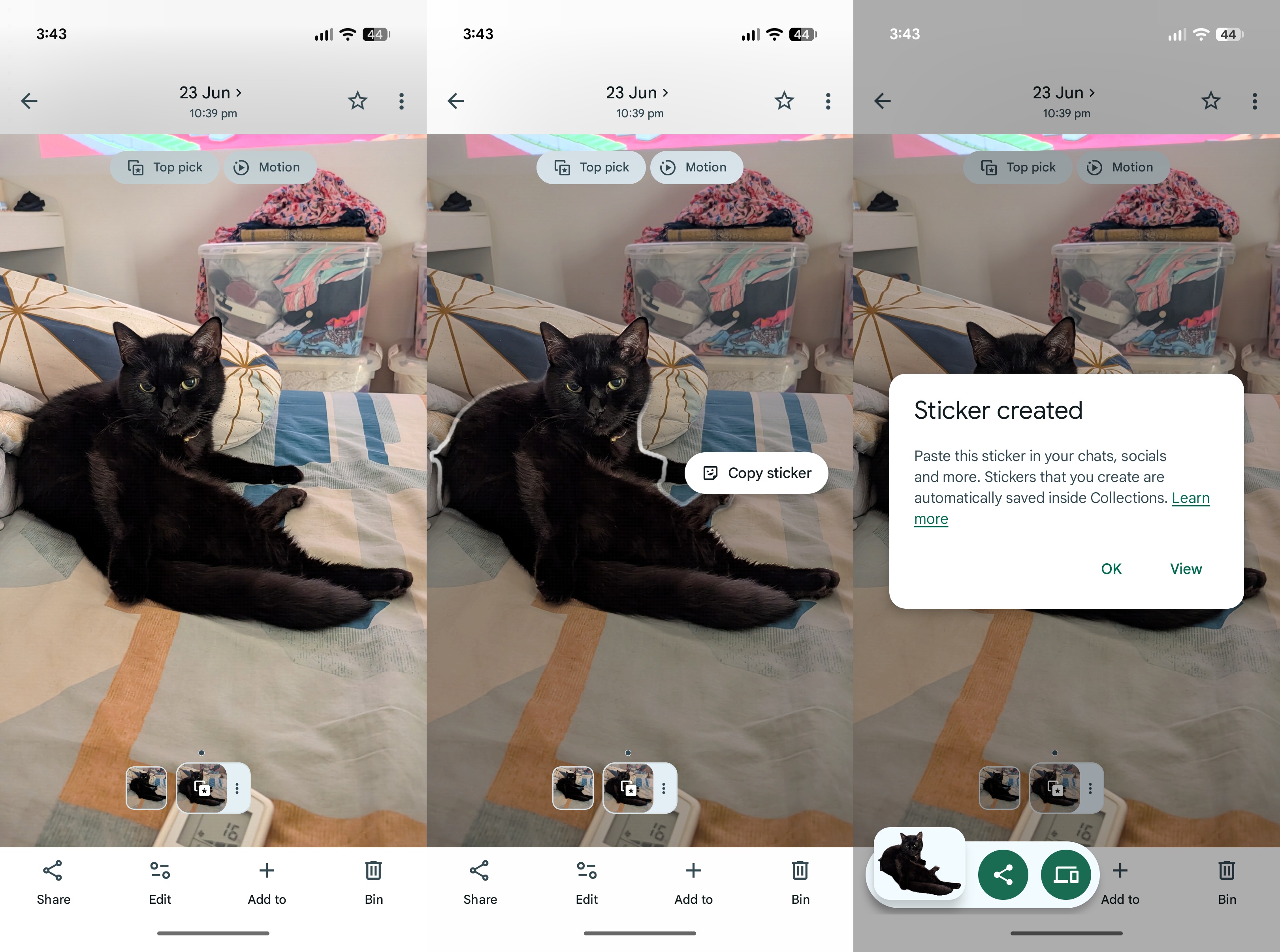 How to create custom stickers on Pixel phones with Google Photos