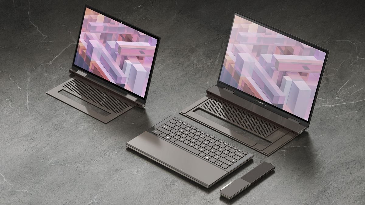 Compal Adapt X modular laptop design wins award after taking a leaf from the Framework playbook