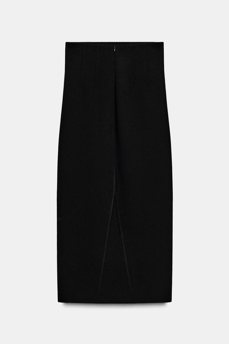 Zara , ZW Collection Slit Pencil Skirt