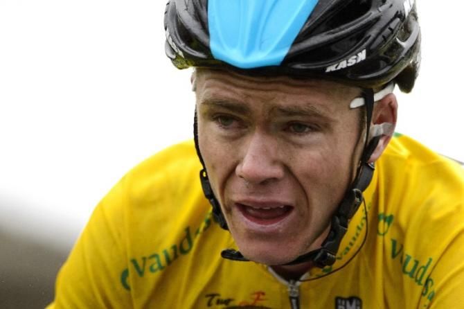 Chris Froome really had to suffer for his result today