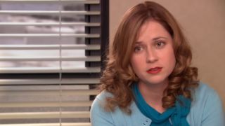 Jenna Fischer as Pam on The Office.