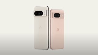 Pictured: Google Pixel 8 Pro and 8