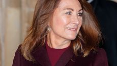 Carole Middleton attends the 'Together at Christmas' community carol service at Westminster Abbey on December 8, 2021