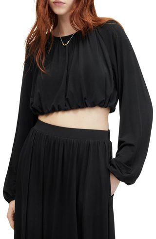 Casandra Long Sleeve Crop Top