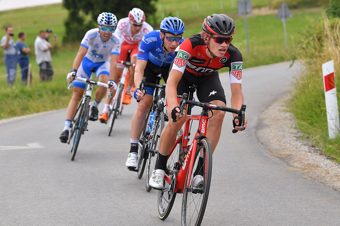 Floris Gerts on stage 7 of the Tour de Pologne