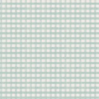 Watercolour Gingham by Albany - Soft Teal - Wallpaper - 13293