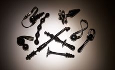 Adult Tool Kit black glass sex toy by Michael Reynolds and Jeff Zimmerman