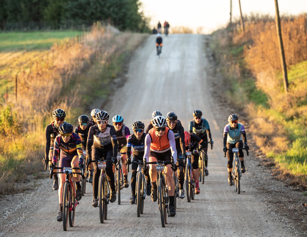 The 2021 Belgian Waffle Ride in Kansas, won by Tiffany Cromwell (Canyon-SRAM)