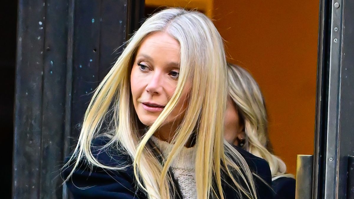 Gwyneth Paltrow Proves the Boho-Chic Trend Revival Is for Minimalists With a Sheer Sweater Dress