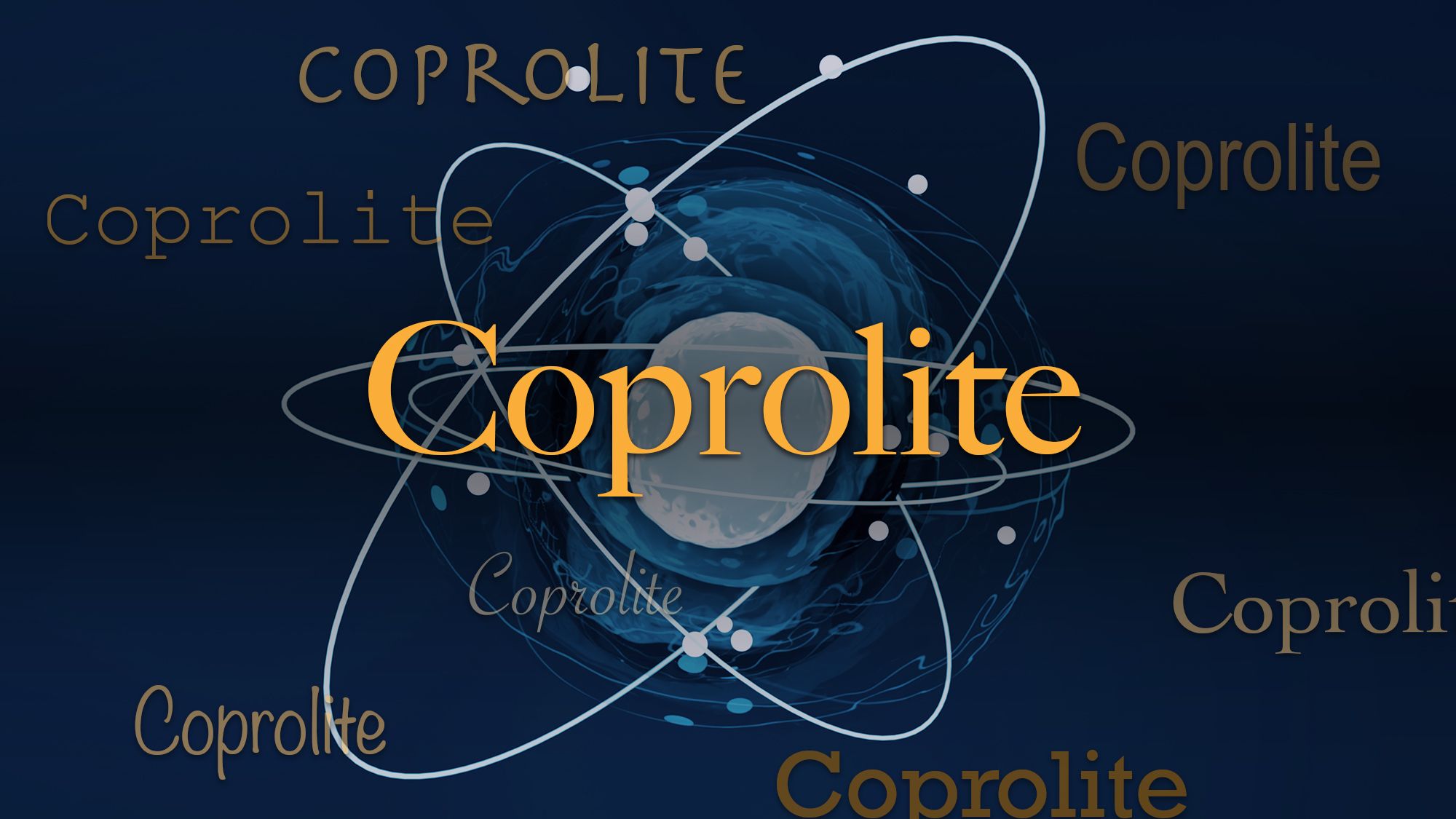 Science word of the day: Coprolite Science word of the day: Coprolite