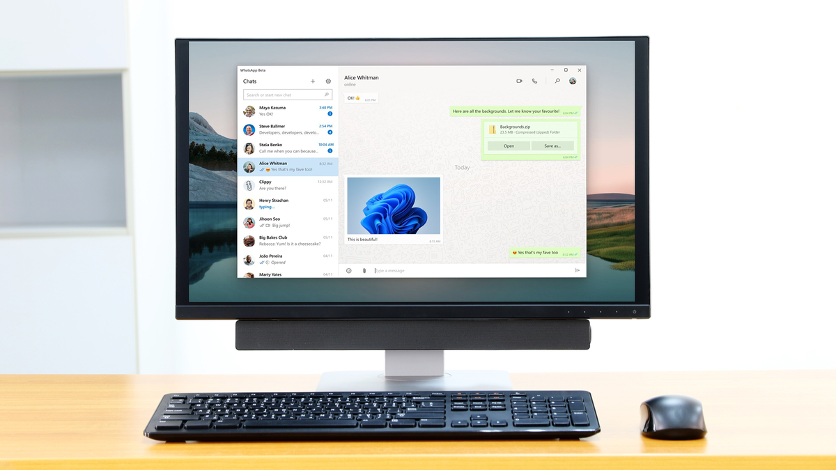 whatsapp desktop windows 11