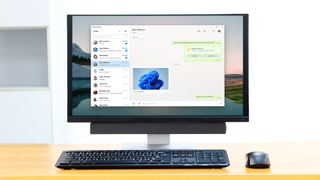 An app running in Windows 11 on a desktop PC