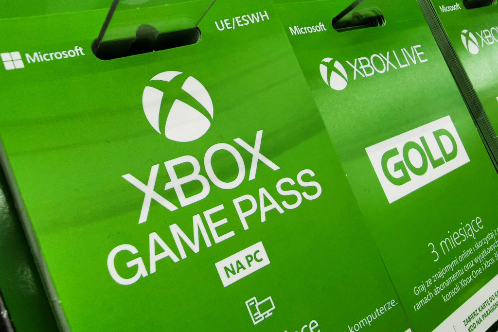 Xbox Game Pass time cards
