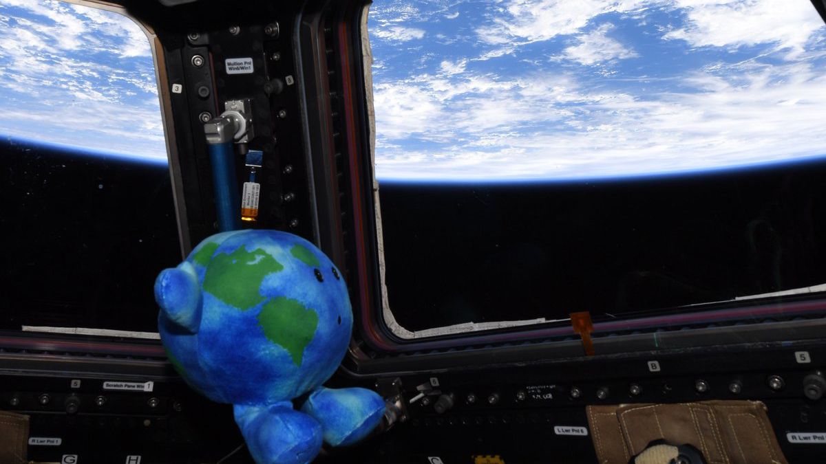 In Photos: Space Station Astronauts Bond with Little Earth 'Celestial  Buddy