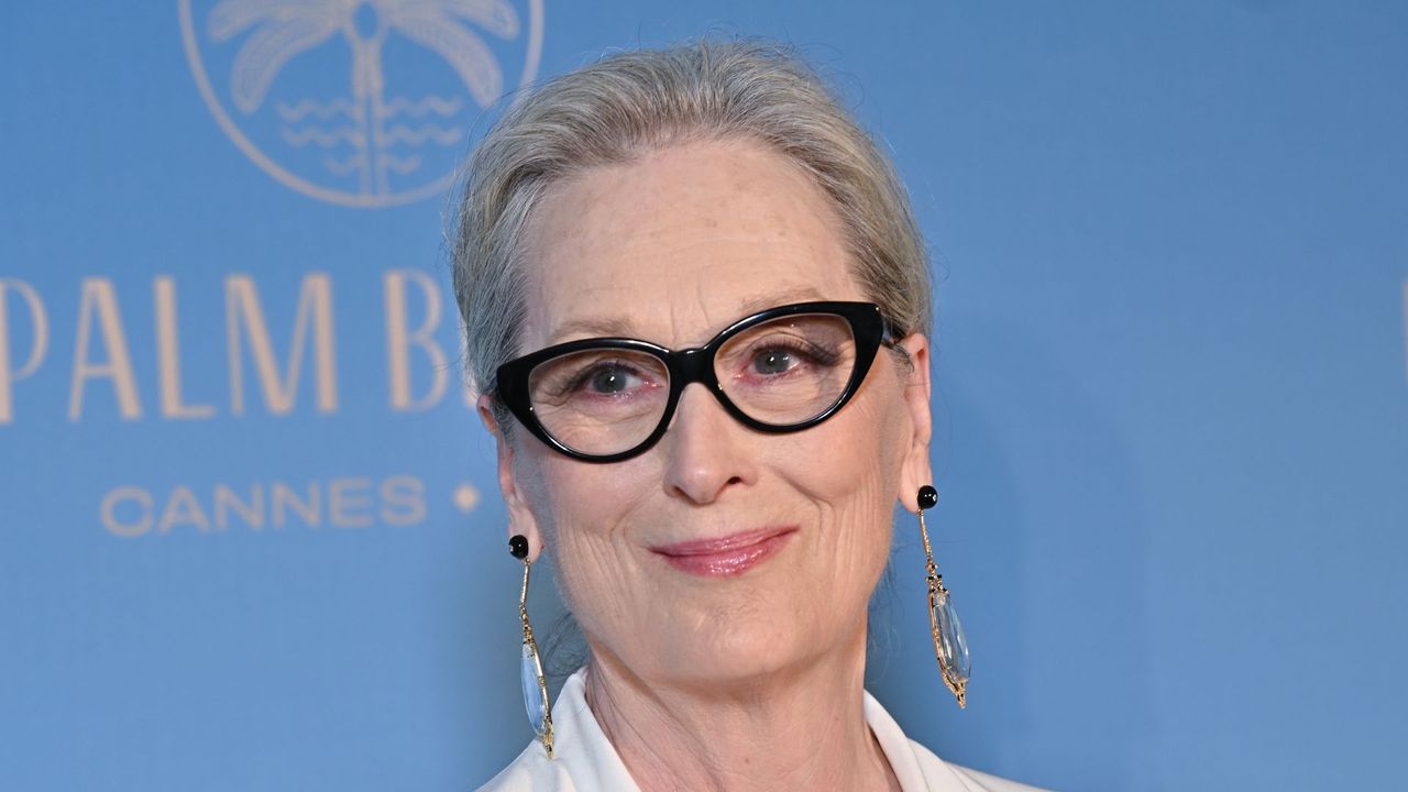 Meryl Streep attends the Opening Ceremony Official Gala Dinner Arrivals during the 77th annual Cannes Film Festival at the Casino Le Palm Beach on May 14, 2024 in Cannes, France.