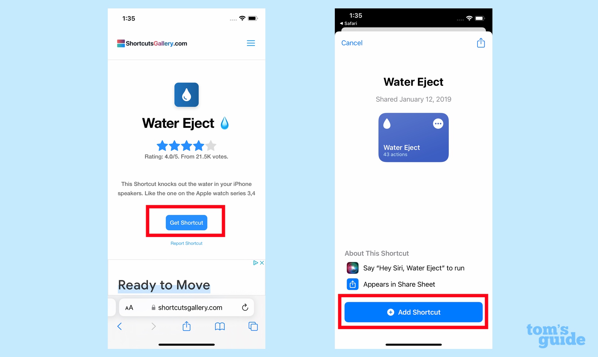 How to Eject Water from iPhone: Download Eject Water Shortcuts