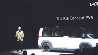 The new KIA PV5 concept EV.