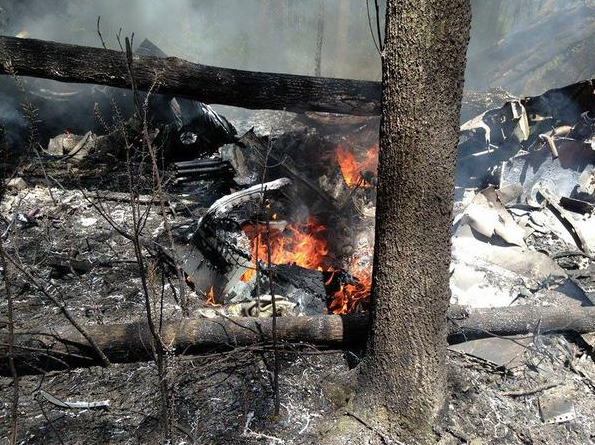 Charleston plane wreckage