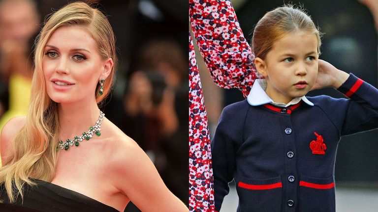 Lady Kitty Spencer and Princess Charlotte
