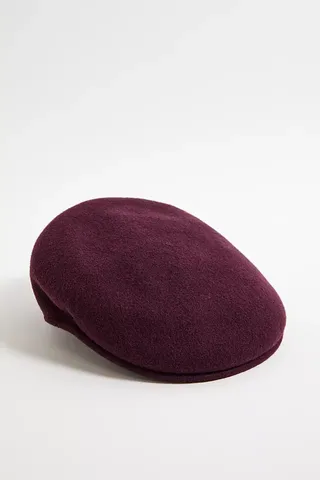 Kangol Wool 504 Vino Flachhut