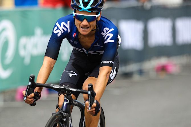 Kenny Elissonde finished a fine third on stage 2 of the 2019 Herald Sun Tour