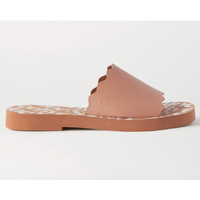 See By Chloe Scalloped Leather Slides: £135