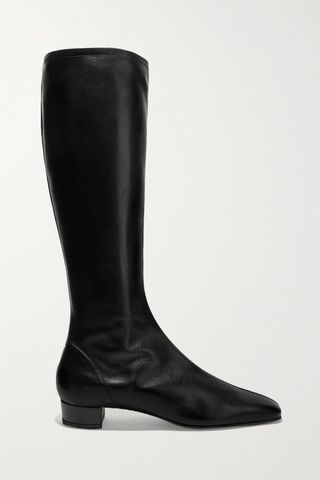 Edie Leather Knee Boots