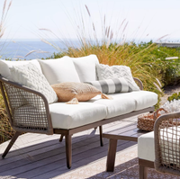 Project 62 Risley Oversized Rope Patio Sofa &amp; Coffee Table Set | Was $1000, now $900 at Target