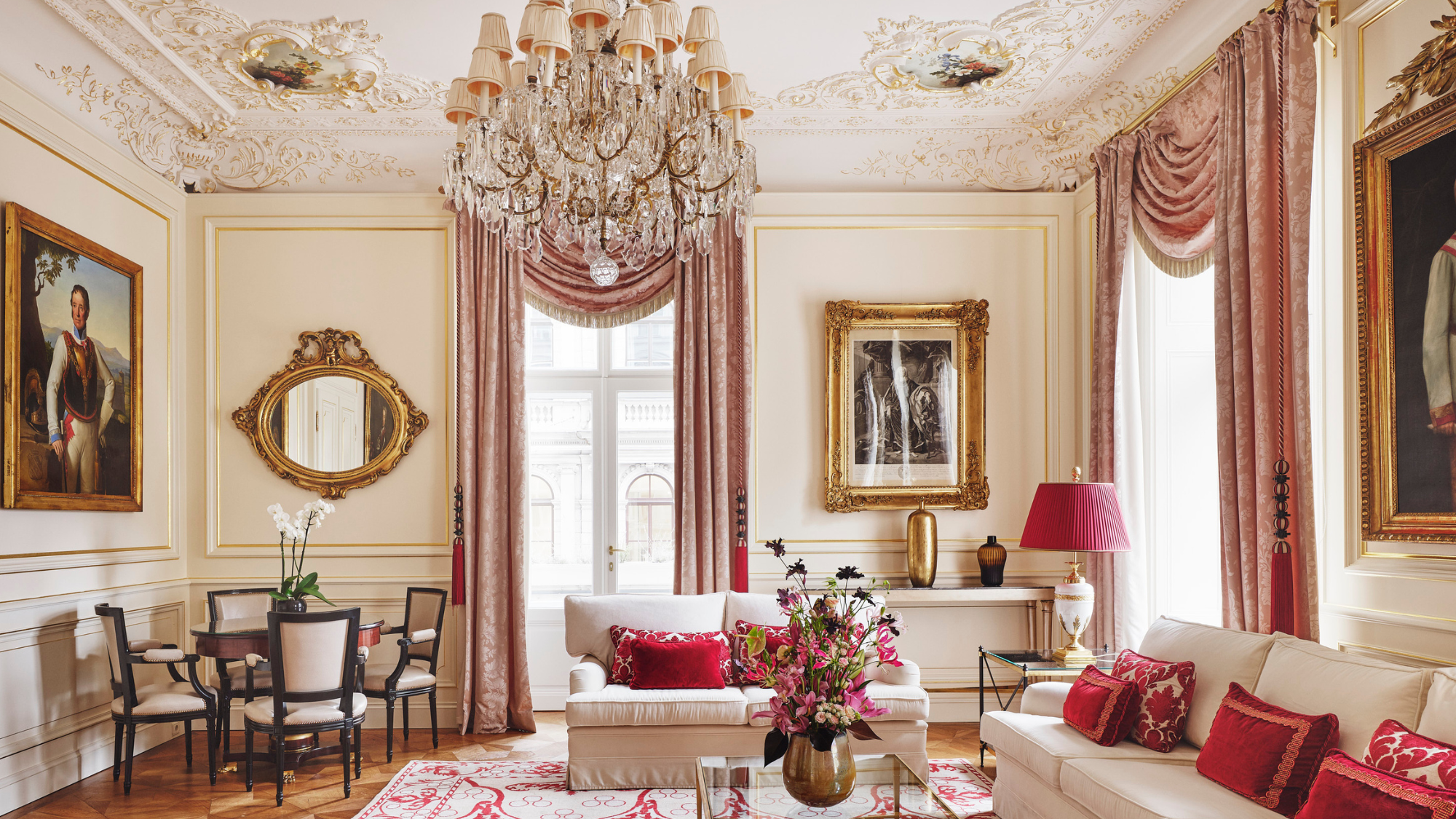 Hotel Sacher Wien living area interior