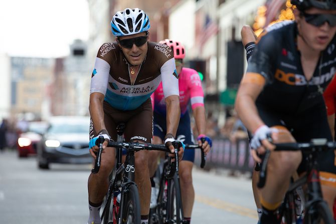AG2R La Mondiale's Larry Warbasse on home soil for the Nationals road race
