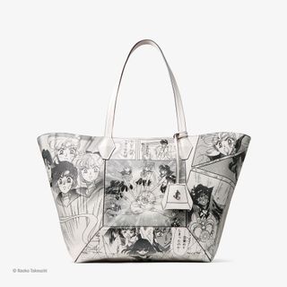 Jimmy Choo x Sailor Moon Sailor Guardians Bolso tote con diamantes