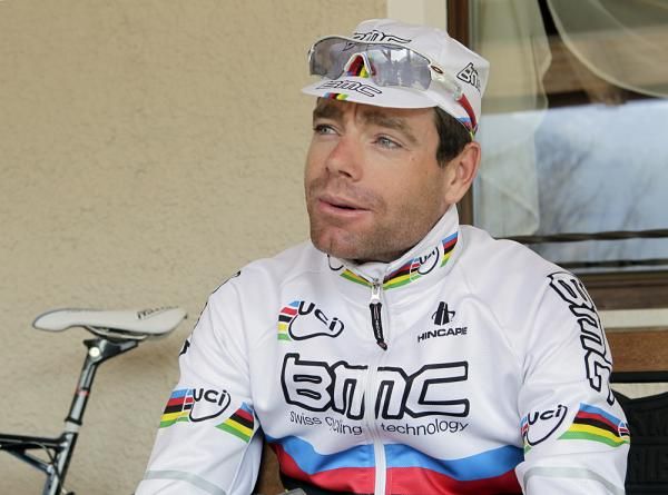 Cadel Evans (BMC) answers some questions.