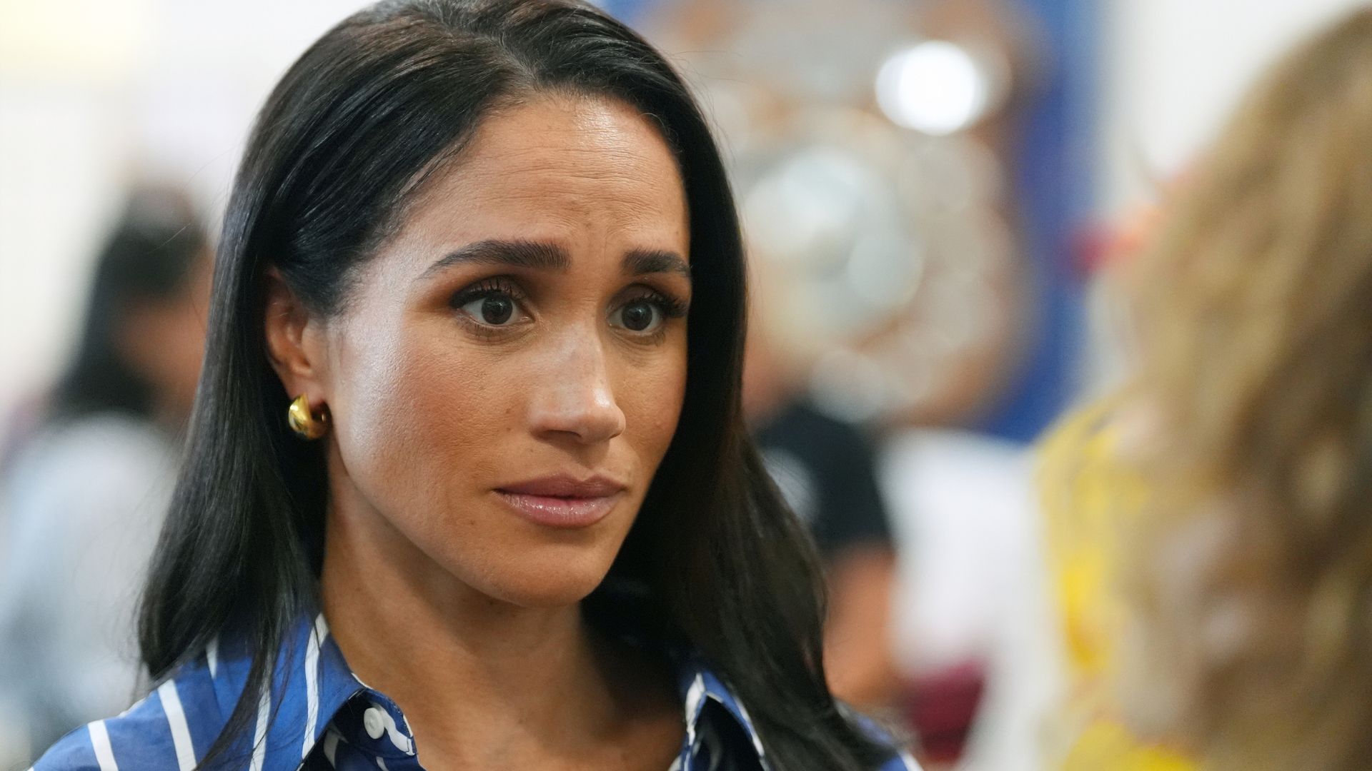 Meghan, Duchess of Sussex meets volunteer first responders from Bondi Surf Bathers' Life Saving Club, during a visit to Bondi Beach
