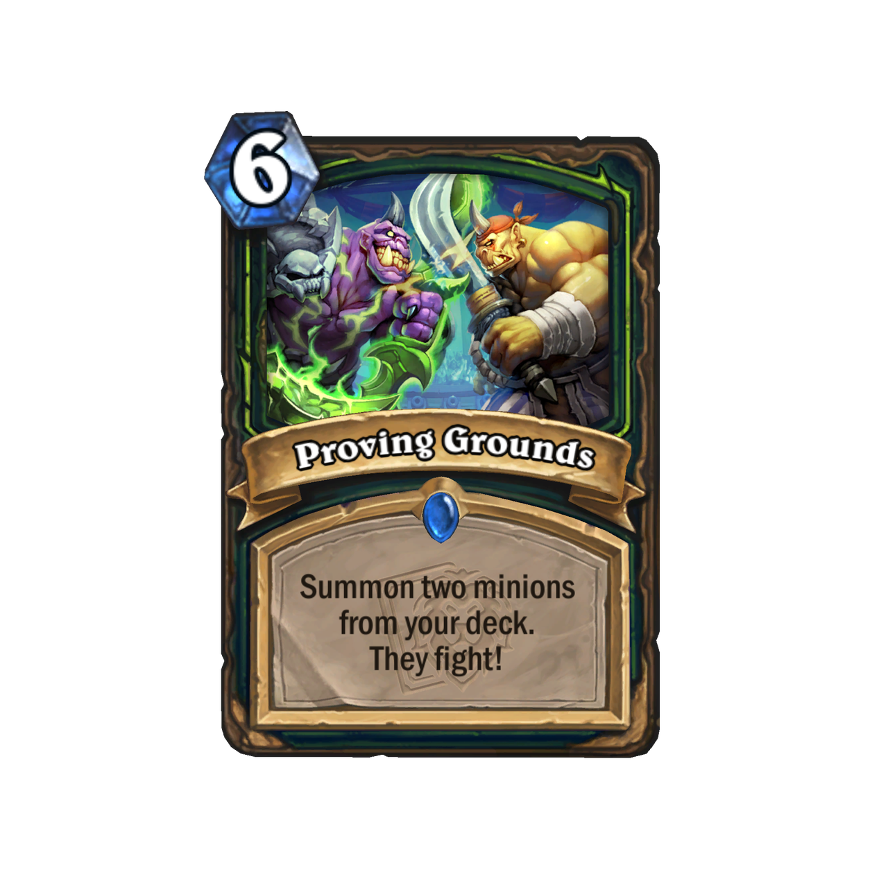 Cards from Hearthstone's The Deadmines set.