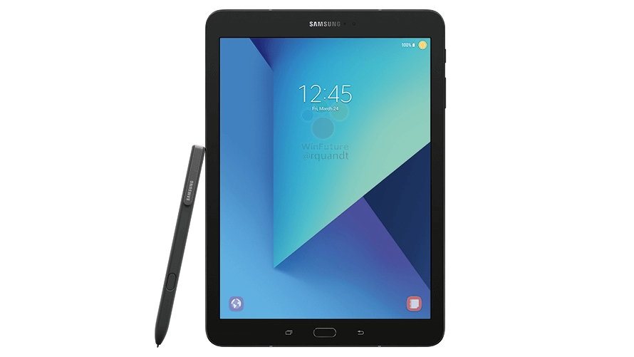 Samsung Galaxy Tab S3 Leaks In Full Frontal Shot Techradar