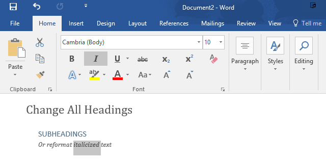 how to save a style set in word 2016