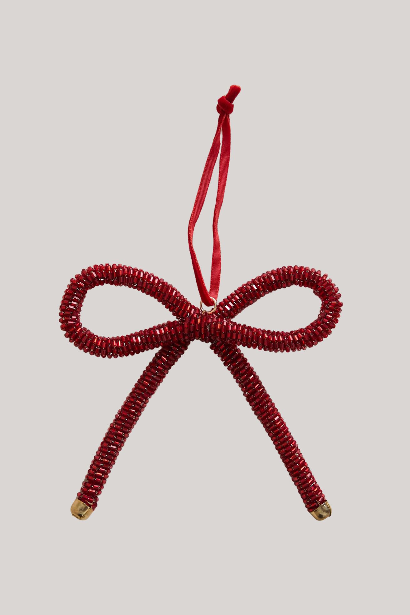 M&S, Hanging Beaded Bow Decoration
