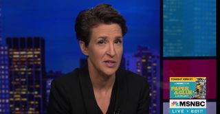 MSNBC anchor Rachel Maddow